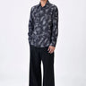Regular Fit Button-Down Shirt with Aurora Check Print