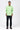 Regular Fit Button Up Shirt with Pleated Placket-Mint Green - Genes Lecoanet Hemant