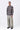 Regular Fit Button-Up Shirt with Solar Wave Check Print Choclate Brown - Genes Lecoanet Hemant