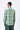 Regular Fit Button-Up Shirt with Solar Wave Check Print Taupe - Genes Lecoanet Hemant