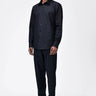 Regular Fit Cotton Poplin Shirt with Tropical Appliqué Embroidery