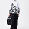Regular Fit Cotton Poplin Shirt with Tropical Print - Genes Lecoanet Hemant