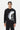 Regular Fit Full Sleeve T-Shirt with Drop Shoulder and Striking Gingko Stamp Print - Genes Lecoanet Hemant