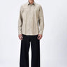 Regular Fit Giza Cotton Poplin Shirt with Dart Details