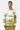 Regular Fit Light Linen Shirt with Landscape Print