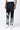 Regular Fit Linen Herringbone Trouser with Tropical Print