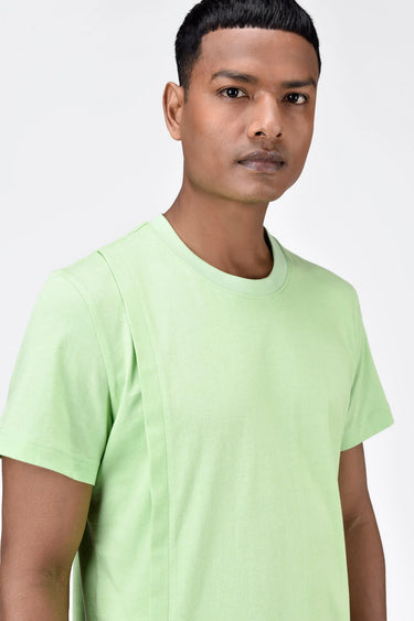 Regular Fit Men's Crew Neck T-Shirt - Genes Lecoanet Hemant