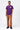Regular Fit Men's T-Shirt With Genes Fruit Basket Embroidery-Amethyst - Genes Lecoanet Hemant