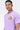 Regular Fit Men's T-Shirt With Genes Fruit Basket Embroidery-Lavender - Genes Lecoanet Hemant