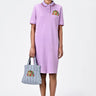Regular Fit Polo Dress with Fruit Basket Embroidery - Genes Lecoanet Hemant