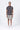 Regular Fit Polo with Solar Wave Check Print - Genes Lecoanet Hemant