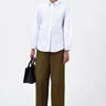 Regular Fit Shirt with Tropical Tonal Applique - Genes Lecoanet Hemant