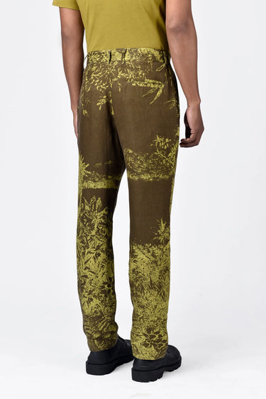 Regular Fit Trouser with Landscape Print - Genes Lecoanet Hemant