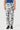 Regular Fit Trousers with All-Over Abstract Check Print - Genes Lecoanet Hemant
