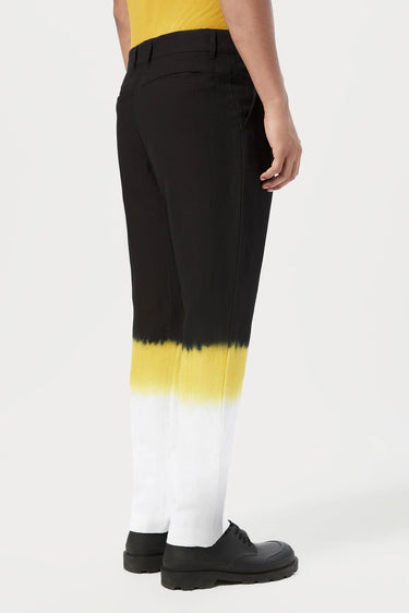 Regular Fit Trousers with Back Inseam Pockets - Genes Lecoanet Hemant