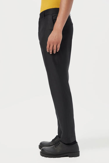 Regular Fit Trousers with Back Patch Pocket - Genes Lecoanet Hemant
