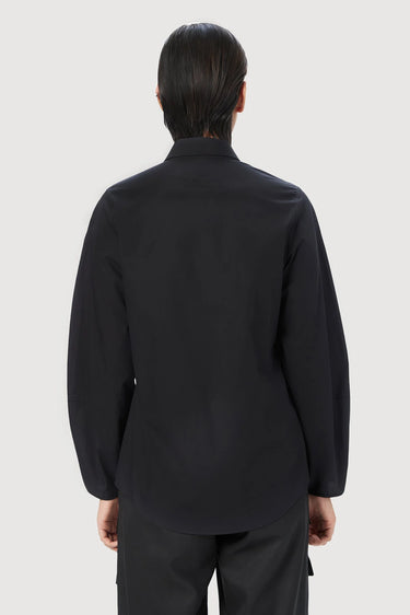 Regular Fitted Button-Up Shirt with Soft Rounded Sleeves - Genes Lecoanet Hemant