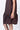 Relaxed Fit Dress with Gathered Panel - Brown