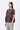 Relaxed Fit Giza Cotton Poplin Top - Brown