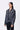 Relaxed Fit Grey Check Hoodie Jacket