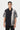 Relaxed Fit Half Sleeve Shirt with Zipper Front Opening - Genes Lecoanet Hemant