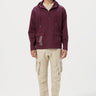 Relaxed Fit Hoodie with Front Flap Pocket - Genes Lecoanet Hemant
