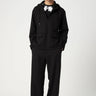 Relaxed Fit Hoodie with Front Flap Pocket and Zipper Opening Detail - Genes Lecoanet Hemant