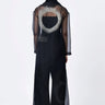 Relaxed Fit Robe with Eclipse Print - Genes Lecoanet Hemant