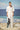 Relaxed jumpsuit for women with loose fit and fluid silhouette