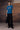 Retro Blue Cotton Jersey T-Shirt - Genes Online Store