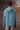 Blue hooded shirt with vintage-inspired design for casual everyday wear