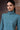 Retro Blue Micro-Dot High Neck Jersey Top - Genes Online Store