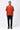 Seersucker Easy Fit Men's Half Sleeve Shirt-Coral Orange - Genes Lecoanet Hemant