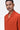 Seersucker Easy Fit Men's Half Sleeve Shirt-Coral Orange - Genes Lecoanet Hemant
