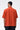 Seersucker Easy Fit Men's Half Sleeve Shirt-Coral Orange - Genes Lecoanet Hemant