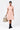 Semi-Fit Shirt Dress with Back Cutout-Light Peach - Genes Lecoanet Hemant
