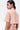 Semi-Fit Shirt Dress with Back Cutout-Light Peach - Genes Lecoanet Hemant