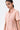 Semi-Fit Shirt Dress with Back Cutout-Light Peach - Genes Lecoanet Hemant