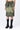 Semi-Fitted Banana Crepe Skirt with Pleated Pockets - Genes Lecoanet Hemant