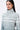 Semi-Fitted Turtle Neck Top with Cell Degrade Print - Genes Lecoanet Hemant