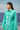 Persian green cotton poplin dress for women styled for festive wear