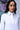 Sequin Placket Relax Fit Dress- White - Genes Online Store