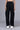 Side Pleat Relax Fit Trousers- Black - Genes Online Store