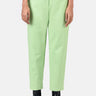 Sleek Cotton Drill Straight Fit Trousers Mint Green - Genes Lecoanet Hemant