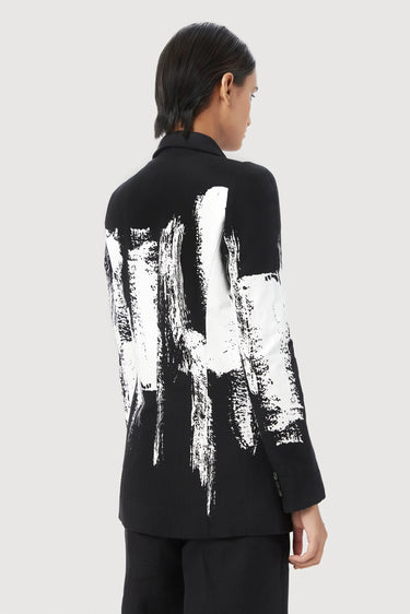 Sleek Slim Fit Two-Button Jacket - Genes Lecoanet Hemant