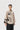 Slim Fit Button Down Shirt With Bell Sleeves And Gingko Print - Genes Lecoanet Hemant