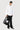 Slim Fit Button Up Shirt With Bell Sleeves And Tone On Tone Floral Thread Embroidery - Genes Lecoanet Hemant