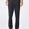 Slim Fit Poly Wool Trousers with Back Bone Pocket