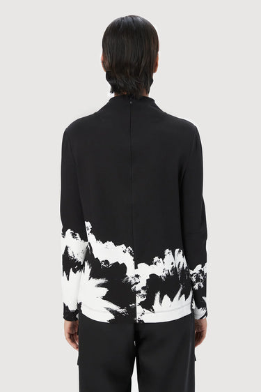 Slim Fit Raised Neck Top - Genes Lecoanet Hemant