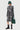 Slim Fit Round Neck Dress with All-Over Large Checks Print - Genes Lecoanet Hemant